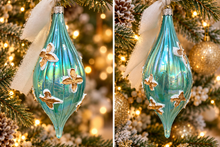 Load image into Gallery viewer, Blue Icicle Ornaments