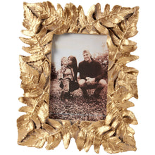 Load image into Gallery viewer, Gold Leaves Photo Frame
