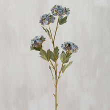 Load image into Gallery viewer, Blue Mini Hydrangea Floral Pick