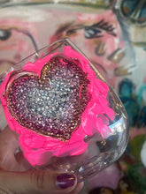 Load image into Gallery viewer, Heart Acrylic Wine Glass