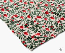 Load image into Gallery viewer, Christmastide Pomegranate Fleece Blanket