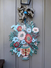 Load image into Gallery viewer, Designer Chinois Florals in Ginger Jar Door Hanger
