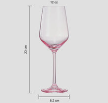 Load image into Gallery viewer, Colored Crystal Wine Glasses - Set of 2
