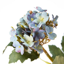 Load image into Gallery viewer, Blue Mini Hydrangea Floral Pick
