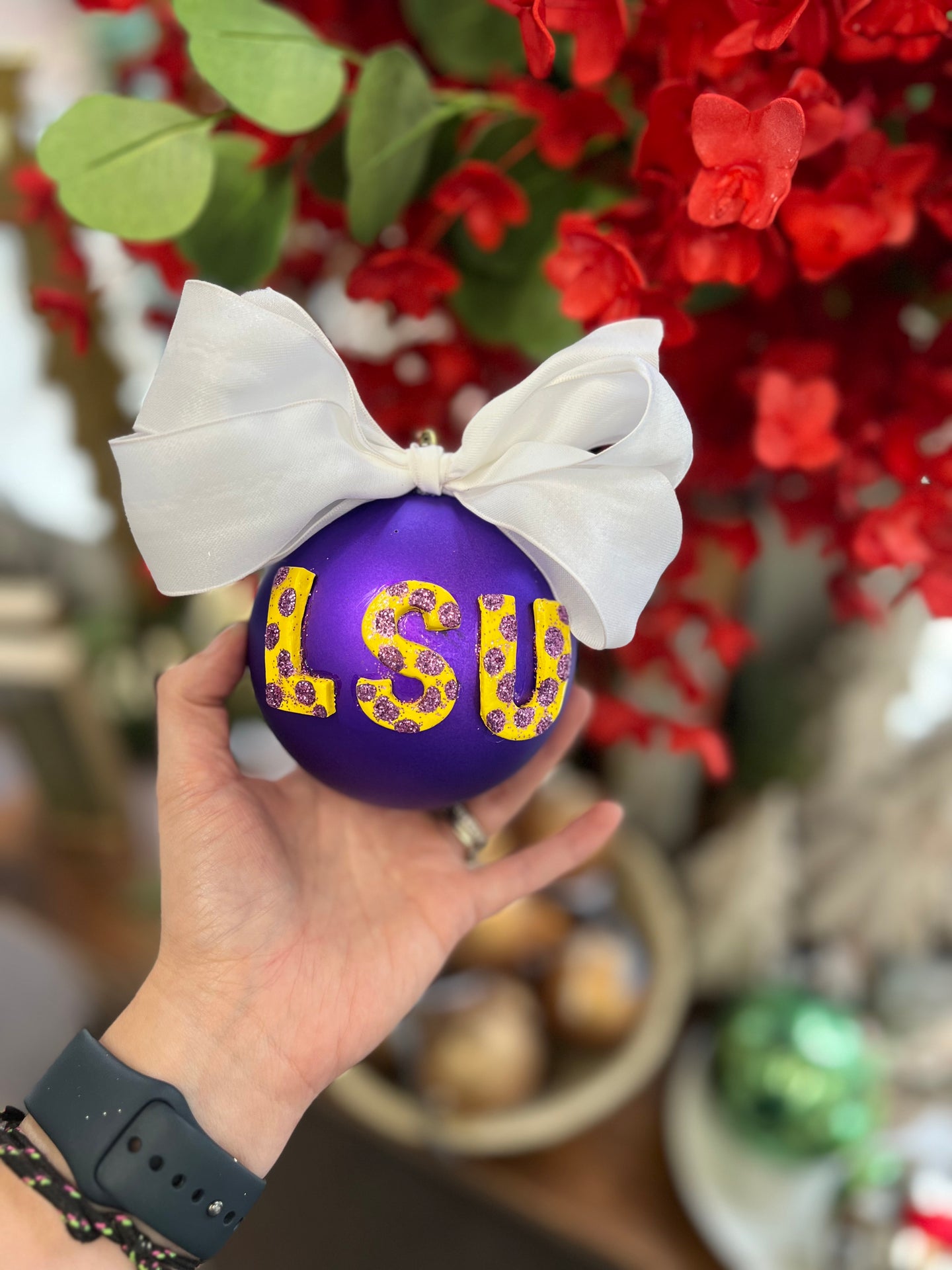 LSU Ornament