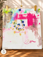 Load image into Gallery viewer, Abstract Art on Cloth
