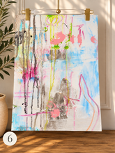 Load image into Gallery viewer, Abstract Art on Cloth
