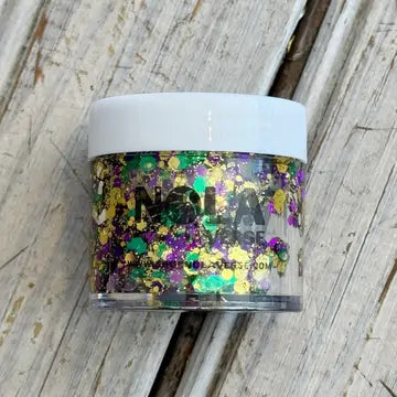 Mardi Gras Hair Glitter