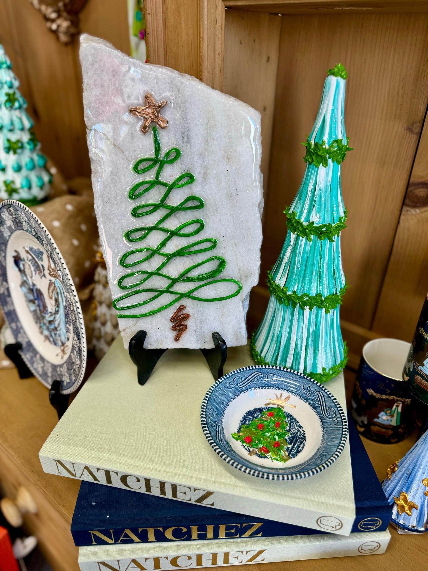 Christmas Tree on granite