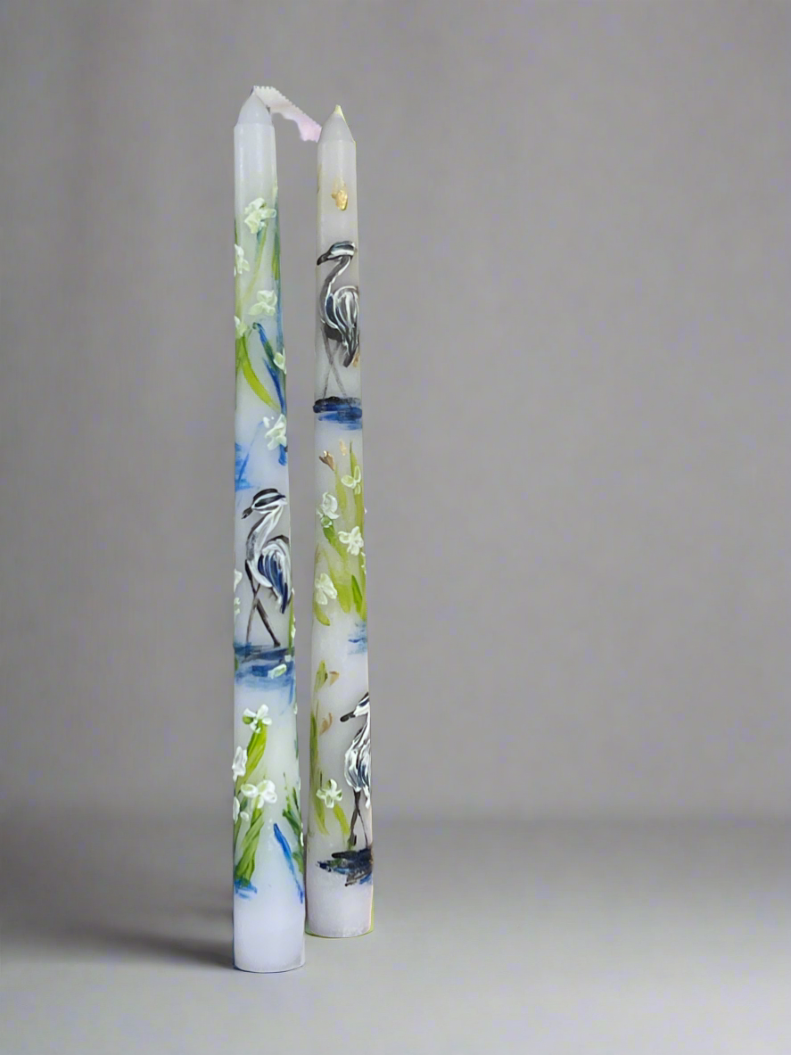 Heron Candle Stick Set