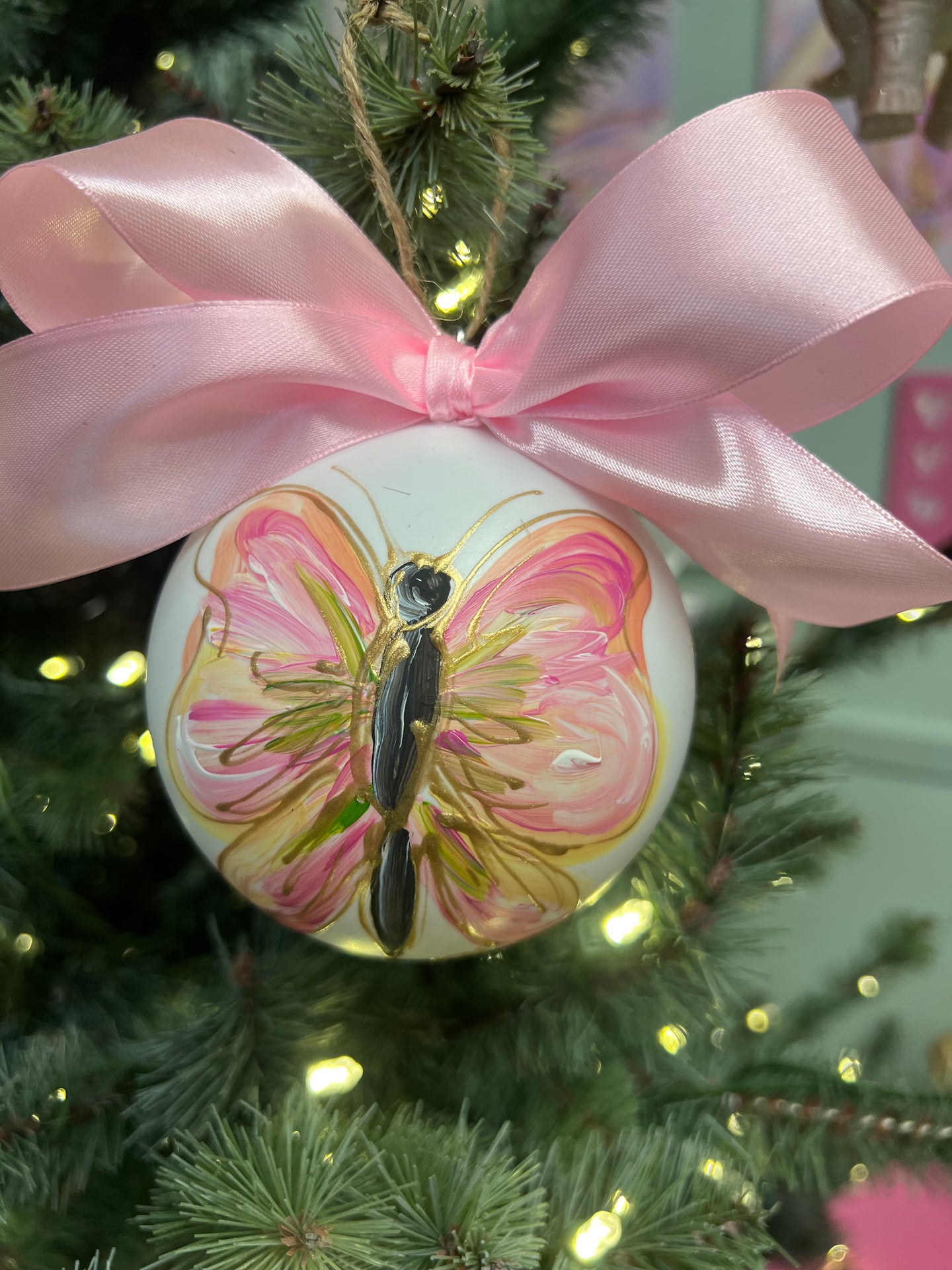 EM Butterfly Ornament