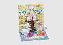 Load image into Gallery viewer, Dog &amp; Cake Birthday Card
