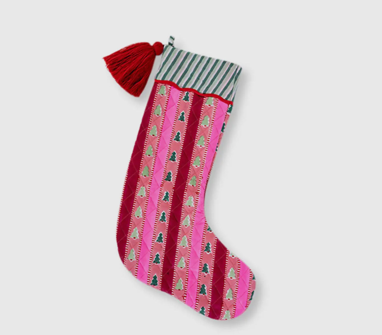 Snowwood Striped Stocking