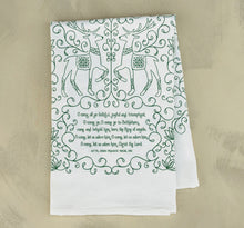 Load image into Gallery viewer, O Come All Ye Faithful Tea Towel
