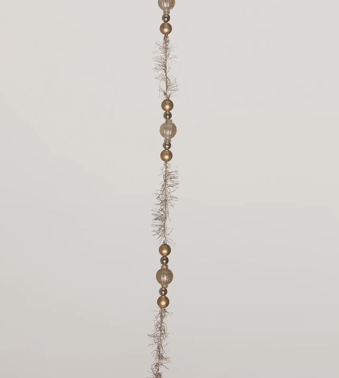 Silver and Gold Bead Garland