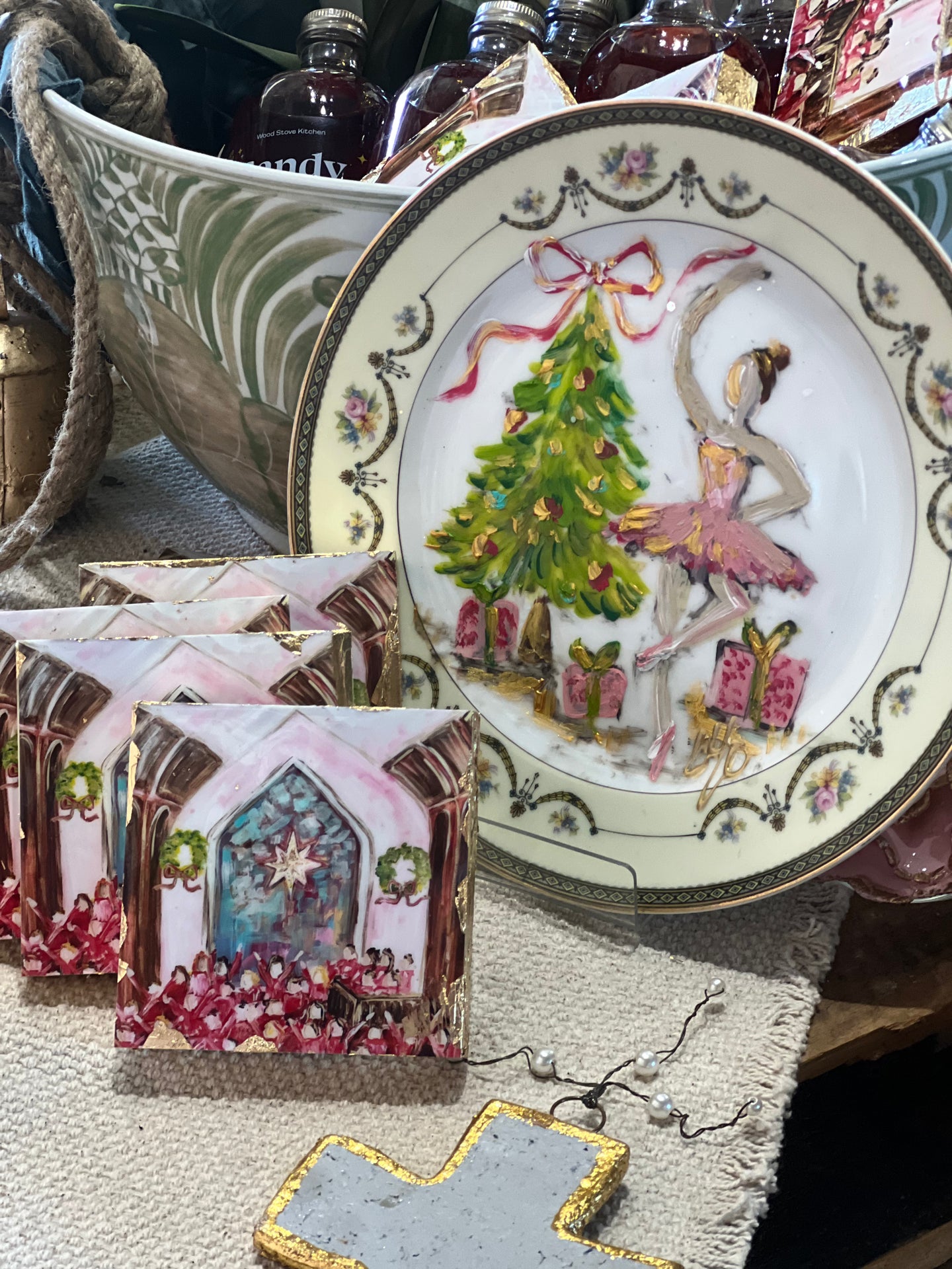 Joyful Noise 4x4 Embellished Print