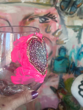 Load image into Gallery viewer, Heart Acrylic Wine Glass
