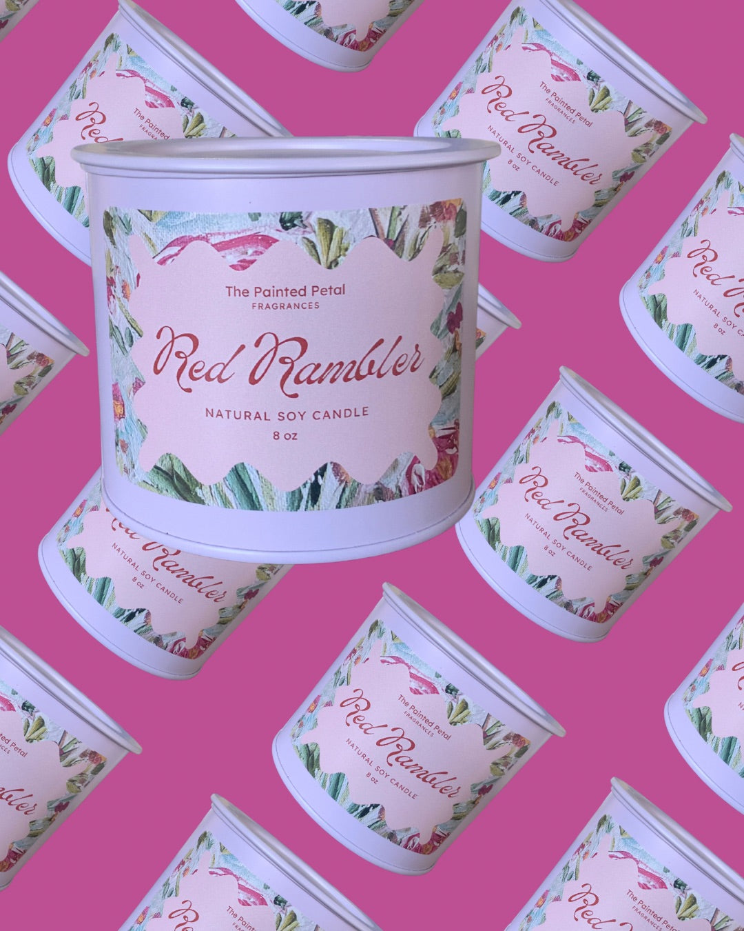 Red Rambler Candle