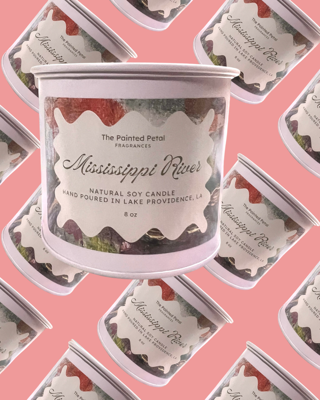Mississippi River Candle