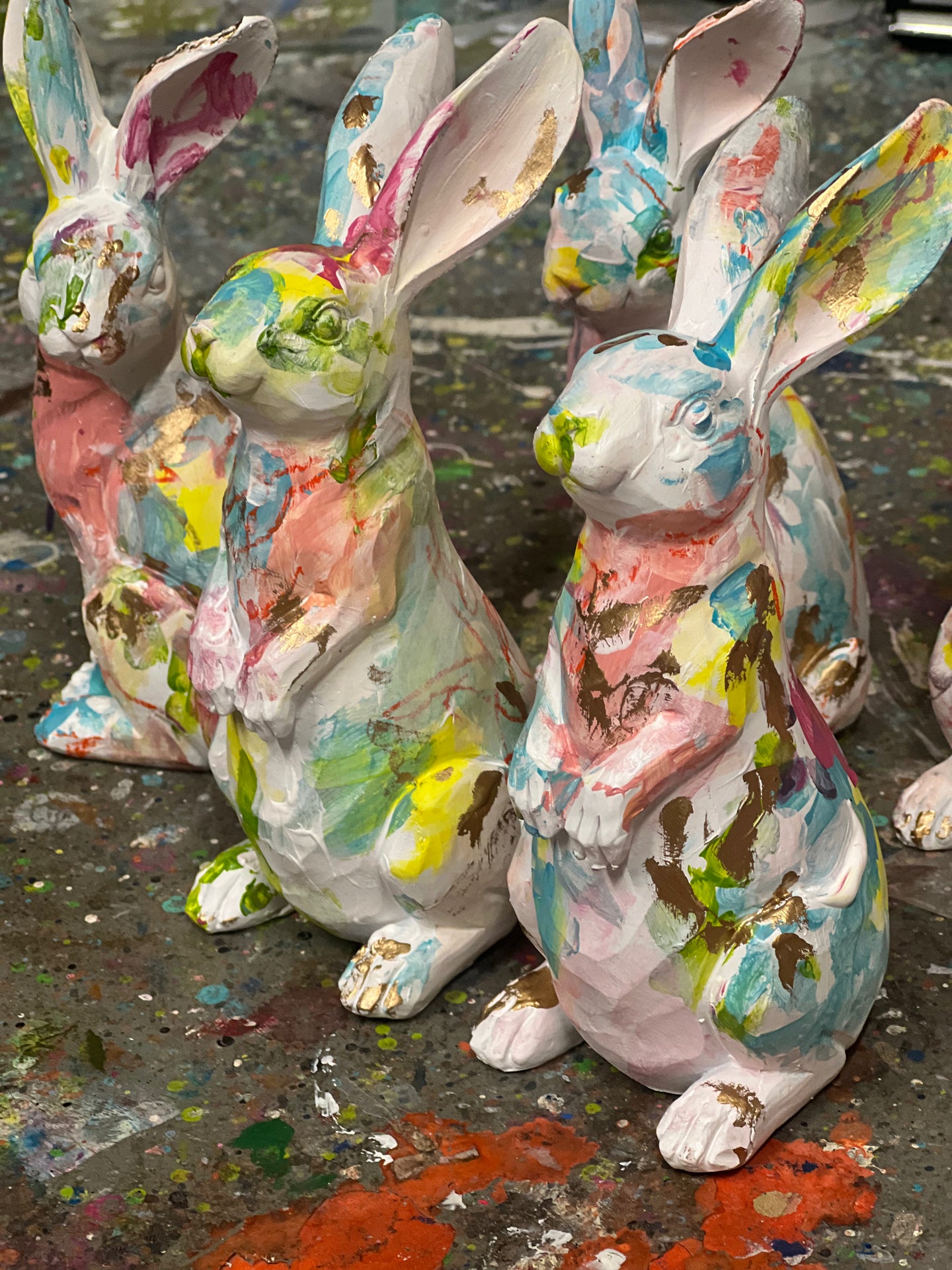 Abstract Mini Bunnies