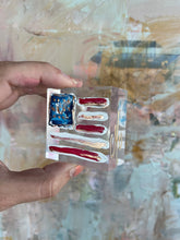 Load image into Gallery viewer, American Flag Lucite Block
