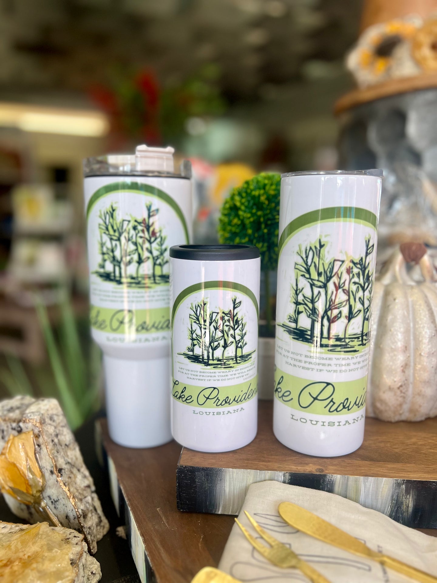 Lake Providence Harvest Season Tumblers