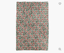 Load image into Gallery viewer, Christmastide Pomegranate Fleece Blanket
