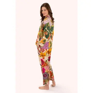 Autumn Posy Cream Pyjamas