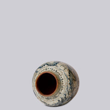 Load image into Gallery viewer, Rustic Porcelain Dragon Small Round Vase
