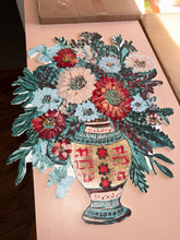 Load image into Gallery viewer, Designer Chinois Florals in Ginger Jar Door Hanger
