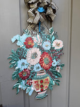 Load image into Gallery viewer, Designer Chinois Florals in Ginger Jar Door Hanger
