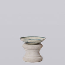 Load image into Gallery viewer, Small Blue and White Porcelain Dancing Crane Dish

