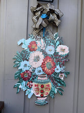 Load image into Gallery viewer, Designer Chinois Florals in Ginger Jar Door Hanger
