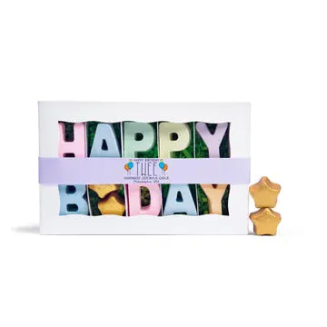 Happy Birthday Homemade Sidewalk Chalk
