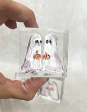 Load image into Gallery viewer, Boo Ghost Lucite Block
