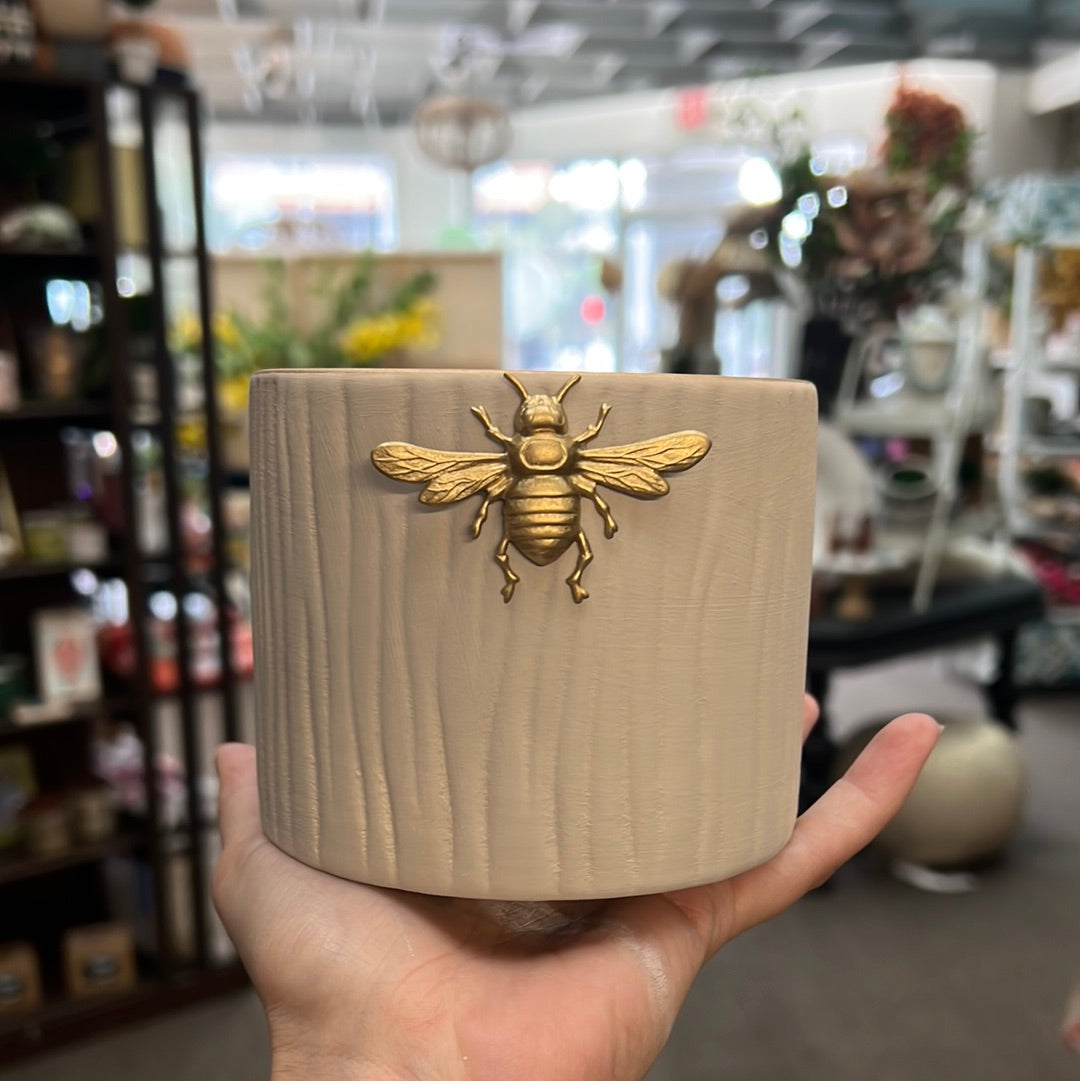 Bumble Bee Ceramic Flower Pot