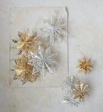 Load image into Gallery viewer, 9&quot; Paper Snowflake Ornament
