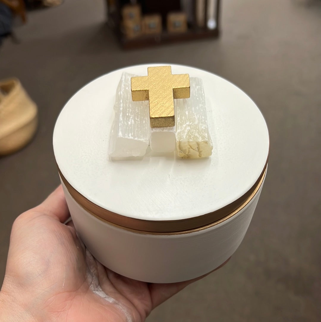 Cross Ceramic Box