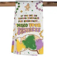 If You See Me Eating King Cake Kitchen Towel