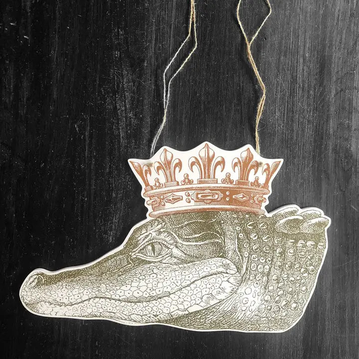 King Gator Door Sign
