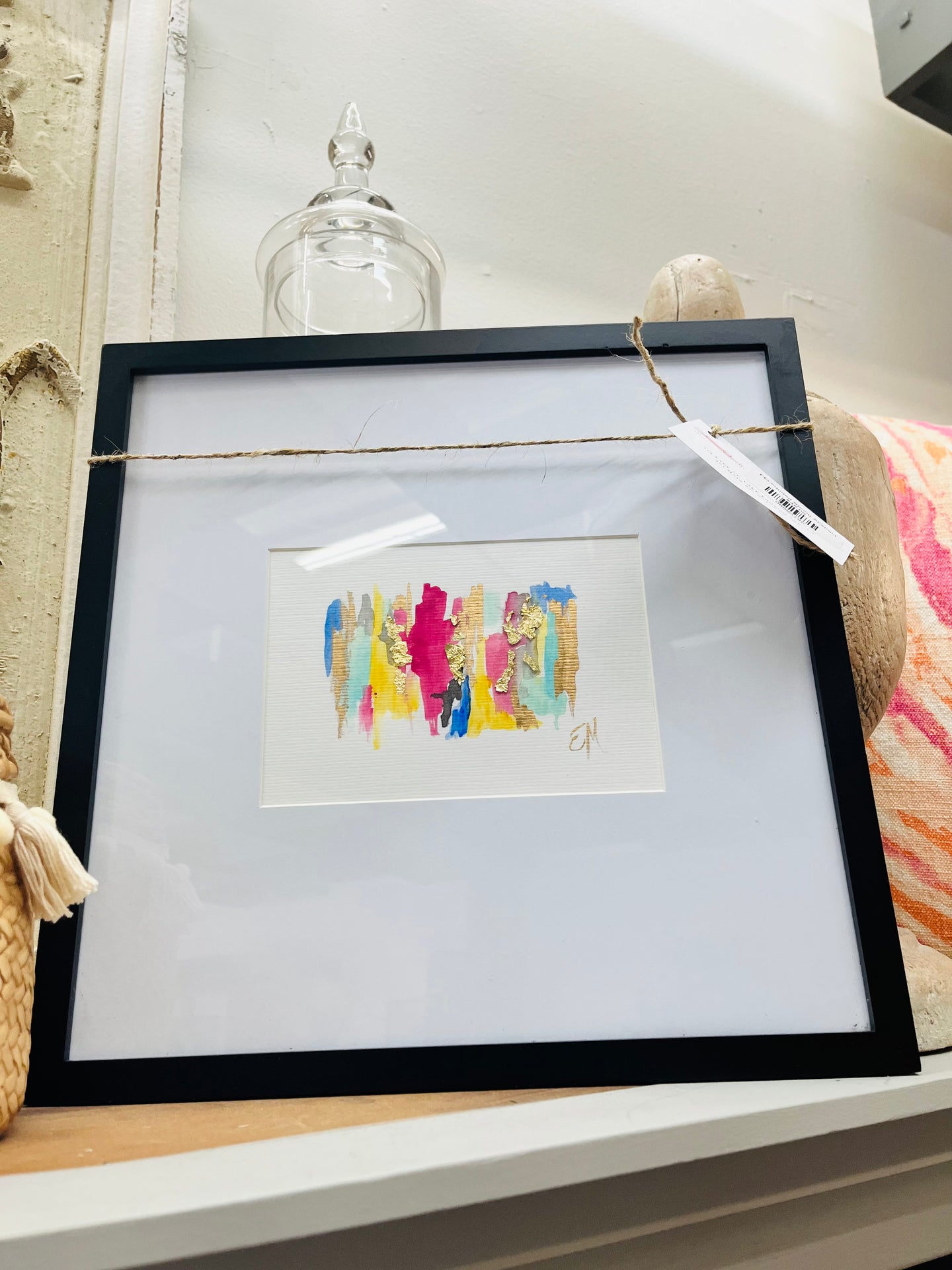 EM Framed Spring Abstract