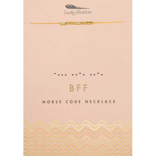 Morse Code Necklace