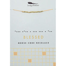 Load image into Gallery viewer, Morse Code Necklace
