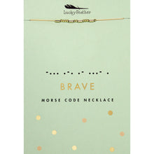 Load image into Gallery viewer, Morse Code Necklace
