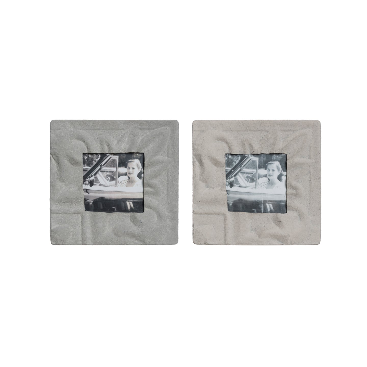 Embossed Metal Photo Frame