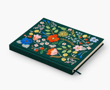 Load image into Gallery viewer, Strawberry Fields Embroidered Fabric Sketchbook
