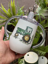Load image into Gallery viewer, Tractor Sippy Tumbler
