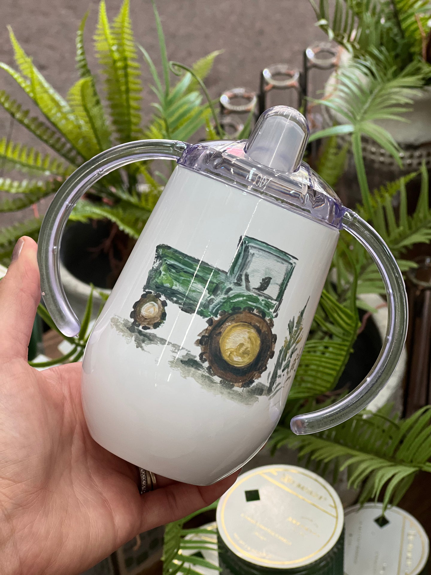 Tractor Sippy Tumbler