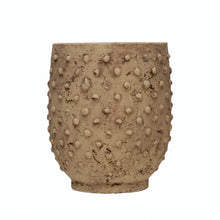Load image into Gallery viewer, Sandstone Hobnail Planter
