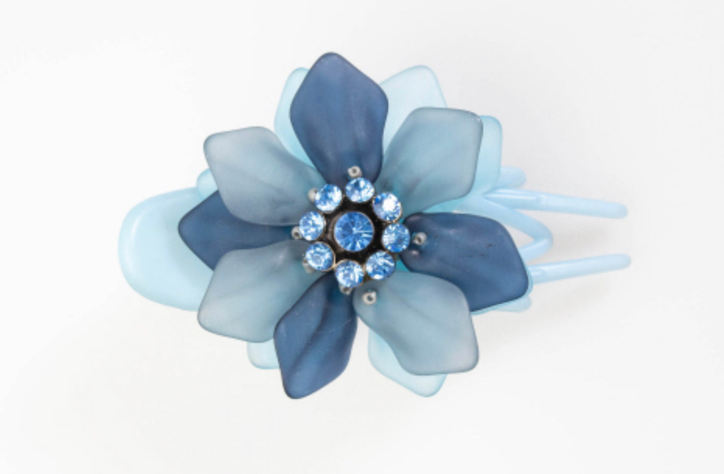 Paisley Flower Hair Claw